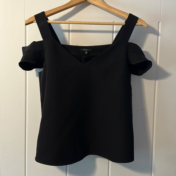 Dynamite Off Shoulder Peplum Top - Picture 1 of 3
